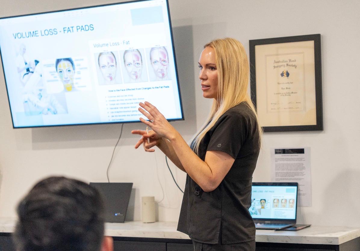 Cosmetic injectables training in Western Australia