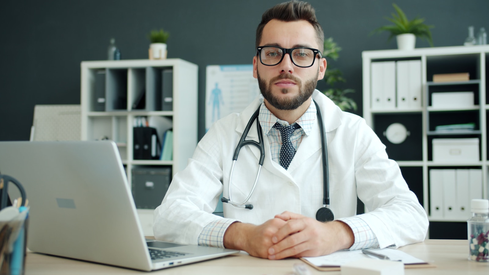Doctor at work